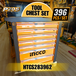 INGCO HTCS283962 Tool Chest Set - 369PCS | 850NM | P20S
