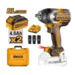 Ingco CIWLI2085 - 20V Lithium-ion Impact Wrench Combo Kit