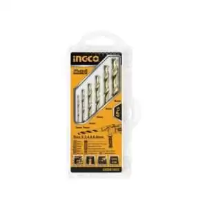 Ingco AKDB1065 - 6 Pcs HSS Twist Drill Bits Set