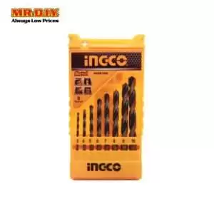 Ingco AKDB1088 - 8 Pcs HSS Twist Drill Bits Set