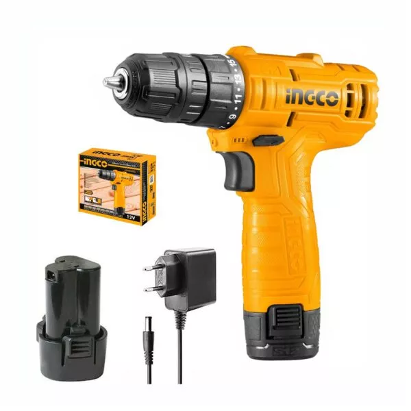 CDLI12415 - Lithium-Ion Cordless Drill Ingco 12V Cordless Power Tools