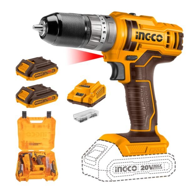 Ingco CIDLI201452 - Cordless drill