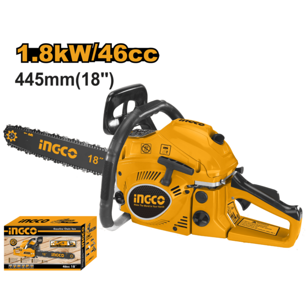 Ingco GCS5451811 - 1.8 k.W Gasoline Chain Saw