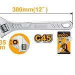 Ingco HADW131122 - Adjustable Wrench
