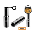 Ingco HHAST12183L - 18 Mm 1/2 Inch Deep Hexagonal Socket