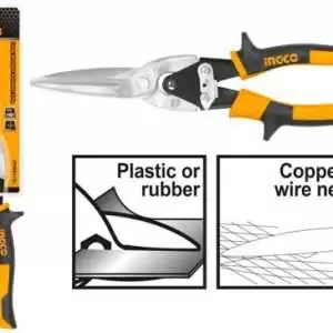 Ingco HTSN0112S - Long Straight Aviation Snip