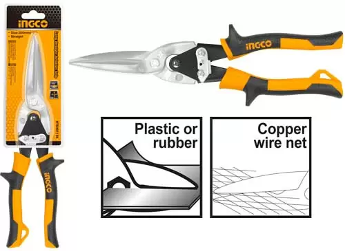 Ingco HTSN0112S - Long Straight Aviation Snip