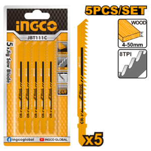 Ingco JBT111C - Jig Saw Blade For Wood