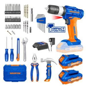 Wadfow WDT1B90 - 91pcs Tools Set