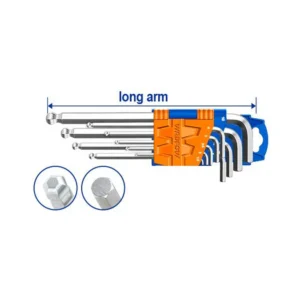 Wadfow WHK2291 - Long Arm Allen Hex